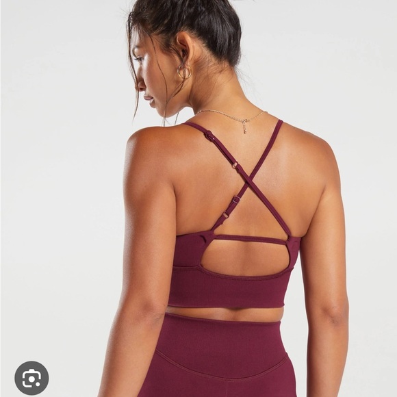 Gymshark Sweat Seamless Longline Bra - Picture 2 of 6